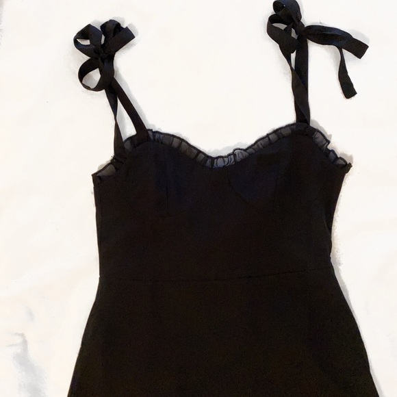 Black Vintage Dress - Picture 7 of 8